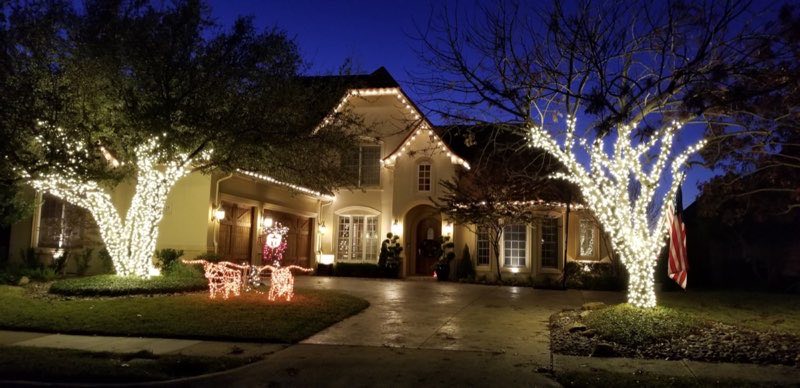 Christmas lights Hurst