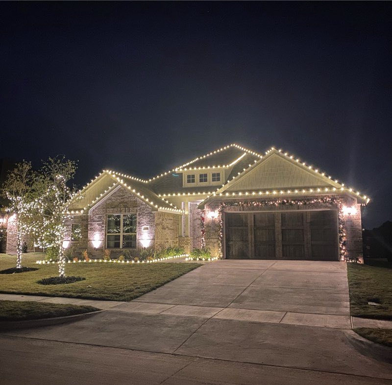 Christmas lights Hurst