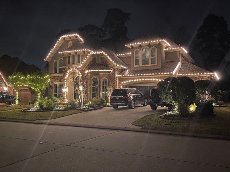 Christmas lights Hurst