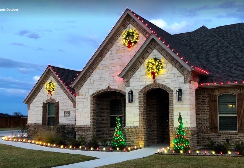 Christmas lights Hurst